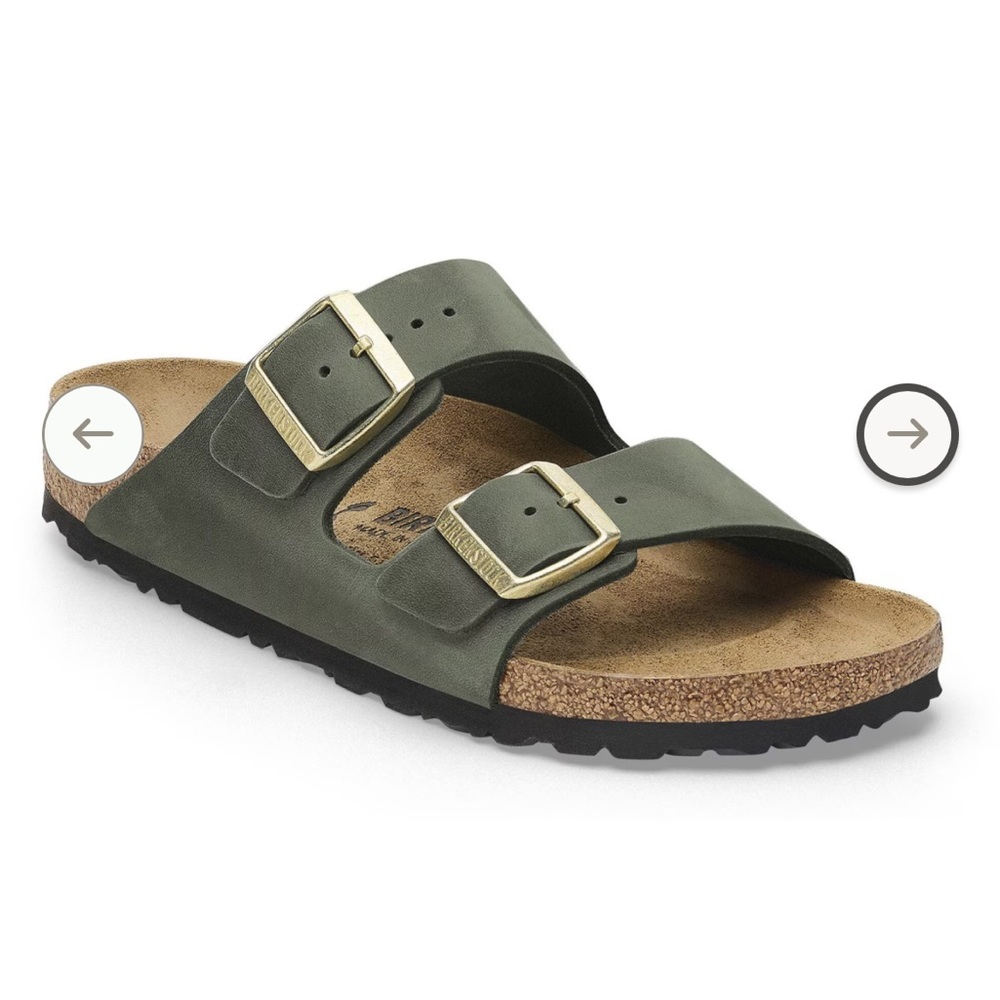 Birkenstock Women’s Arizona Sandal Thyme Oiled Leather